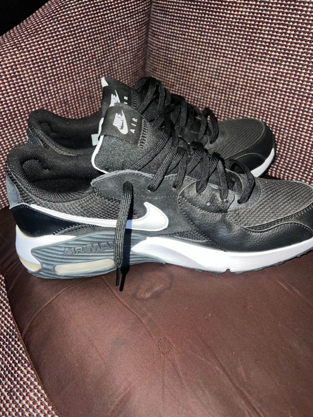 Nike Black and White Men's Sneakers